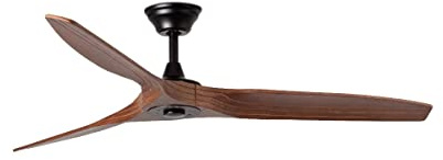 Ventyly - SERENE Ventilador de techo sin luz madera oscura