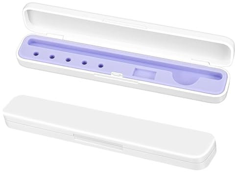 Case Transport Pour Apple Pencil Accessoires Pour Crayon Ipad Pencil Case Étui De Protection Pour Apple Pencil Boîte Rangement Stylet Étui Compatible Pour Apple Pencil 1ère Et 2ème Génération Violet