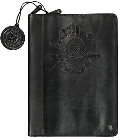 Jack's Inn 54 Pucker Up Schreibmappe oilpulled schwarz