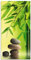 ARTland Wanddeko Wandbild Alu Verbundplatte für Innen & Outdoor Bild 30x60 cm Wellness Zen Stein T9PN