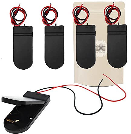 4 x Soldering Base for 2 x CR 2032 6V PCB Lithium PCB Batteries