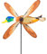 HQ Design Windspiration - Paddle Spinner, UV-beständige und wetterfeste Windspiel Deko für Garten, Terrasse und Balkon - Windrad inkl. Standstab (Duck)