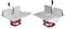 Router Lift Kit, Universaltyp Maximal 51 Mm Metallstruktur Holzbearbeitungstischplatte Manueller Betrieb Zum Schlitzen Trimmen Anfasen (Silber)