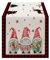 LOZULO Tischläufer Weihnachten Modern Läufer Tisch Kariert Leinen Tischläufer Abwaschbar Weihnachtstischläufer Rot Table Runner Christmas Tischdeko Outdoor Wetterfest Tischläufer 40x140