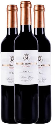 Marqués de Murrieta Rioja Reserva Botella Medium 50 cl Vino tinto (Caja de 3 Botella Medium de 50 cl)