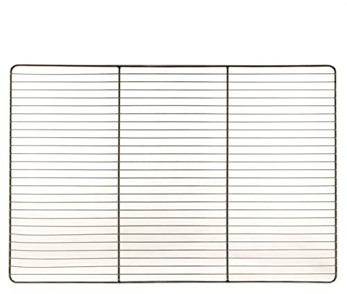 AcMax Griglia per barbecue, 40 x 60 cm, cromata rettangolare