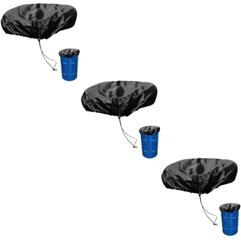 BESPORTBLE 3pcs Bucket Cover Oxford Cloth Bucket Lid Protective Wine Cooler Cap for Outdoor Use Bin Lid