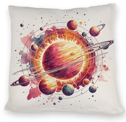 speecheese Sonnensystem Planeten Kissen Galaxie Entdecker Set Astronomie Weltraum Sternen Orbit Deko fürs Kinderzimmer