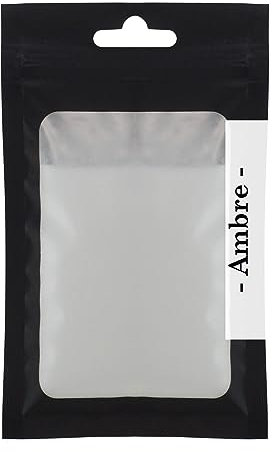 Poudre désodorisante pour aspirateur - Parfum Ambre - Sachet de 45 grammes (Environ 9 doses) - Parfum d'intérieur - Compatible Tous Types d'aspirateur -