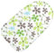 RTTZBOZ Copriasse da Stiro Piccolo, Telo ASSE da Stiro in Cotone 100%, Copriasse e Imbottitura di Ricambio for Mini ASSE da Stiro(Color:Green Flowers)