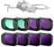K&F Concept Mini 4 Pro Filter, mehrfach beschichtetes ND-Filterset für DJI Mini 4 Pro Drohnenzubehör - 8er-Pack ND8, ND16, ND32, ND64, ND128, ND256, UV, CPL Filter