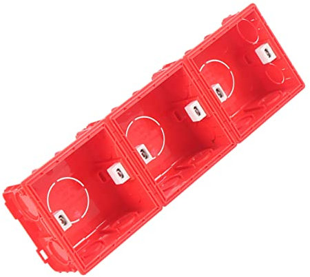 WHAMVOX Unterputzdose 4er Set Unterputzdose Aus Kunststoff Zum Einfachen Austauschen Beschädigter Steckdosendosen