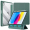 Tasnme Detachable Case for iPad (A16) 11th/10th Generation (11/10.9 inch, 2025/2022), Removable Magnetic Smart Cover with Clear PC Hard Back, Auto Wake/Sleep, Bulit-in Pencil Holder for iPad 11/10