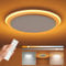 Aphyni Deckenlampe Led Dimmbar 24W, Planet Ring Design Deckenleuchte Rund Deckenbeleuchtung Mit Fernbedienung, 3000-6500K 3600LM Unterstützt Nachtlicht Timer Für Schlafzimmer Kinderzimmer Wohnzimmer
