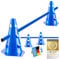 all Pets United® Steckhürden Set für Hunde; Agility Trainingszubehör für Hunde & Pferde; Hürdenset mit Stange & Hütchen für Tier & Fußballtraining; Wetterfest & Stabil (1 Set)