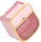Toilet Paper Holder, Wall Mounted Toilet Paper Roll Holder Bathroom Tissue Holder Tissue Dispensers with Shelf and Storage Drawer for Home (Pink)