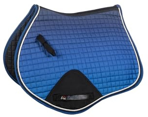HKM Essentials Ombre Saddle Cloth Navy/Blue Pony Dressage