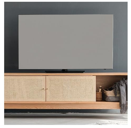 Universal TV protective cover, TV cover, 32-75 inch TV cover, protective cover for TV, TV dust cover made of fabric, for TV and monitor 32 to 75 inches, elastic(Grey,32-37in)