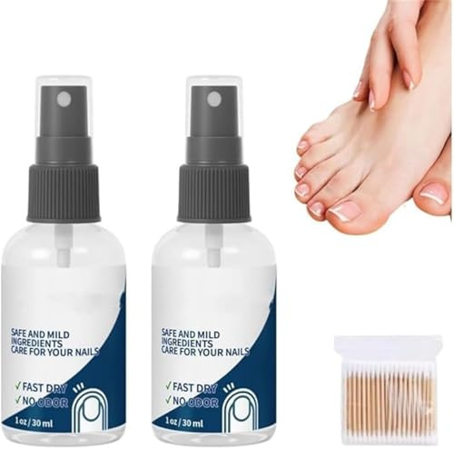 Blinzador Pilzspray, Blinzador Nagelspray, antimykotische Sprays, Pilz-Nagelbehandlung für Zehennägel, hält die Füße den ganzen Tag frisch und trocken, schnell wirkend, Wiederherstellung gesunder