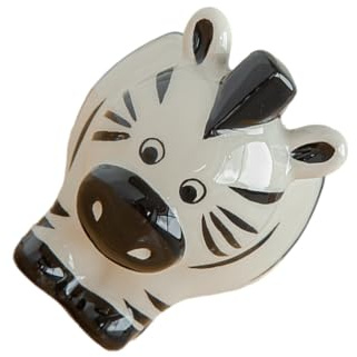 LIXSAZSE Keramik Pflanztopf für kleine Sukkulenten, pflegeleicht für kleine Räume, Kleiner Keramik Pflanztopf, Kleiner Sukkulenten Topf, Zebra