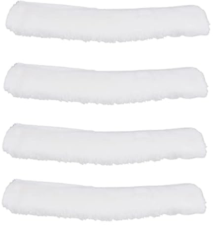 Mikrofaser-Fensterreiniger-Ersatz, Rakel-Reinigungstücher, Glasreinigungstücher, für Verlängerungsstange, 35 cm (4 Stück)