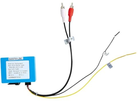 Fiorigo Glasfaser-Decoderbox, optischer Adapter für Mercedes-Benz CLS(2005-2008);Benz E(2003-2008);BenzS(2004-2006);Benz SLK (2005-2008);Benz CL (2004-2006), unterstützt Manhattan Audio
