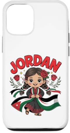Cute Jordanian Girl Jordan Traditional Design Girls Kids Case for iPhone 12/12 Pro