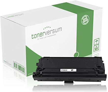 Tonerversum Toner kompatibel zu HP CF360X für HP Color LaserJet Enterprise M552dn, M553 DN/n/x M577 c/DN/f | 508X | Schwarz | 12.500 Seiten