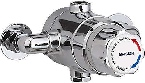 Bristan TS1503ECP-2000-MK Commercial 15mm Exposed TMV3 Mixing Valve (no Shut Off), Chrome