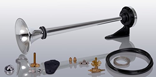 Marco LKW Druckluft Einzelhorn 60cm lang + Zugventil inklusive Zubehör
