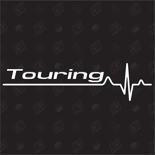 Touring Herzschlag - Sticker kompatibel mit BMW