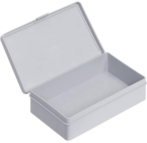 Alutec 66017 Scharnierbox (L x B x H) 136 x 87 x 35 mm, Grau, 1 Stück