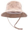 SEYUFN Bob Sonnenhut Baby-Fischerhut mit breiter Krempe Sonnenhut mädchen Verstellbarer Baumwollhut UV-Schutz Sommerhut für Kinder(Khaki Dinosaurier,1-2 Jahre)