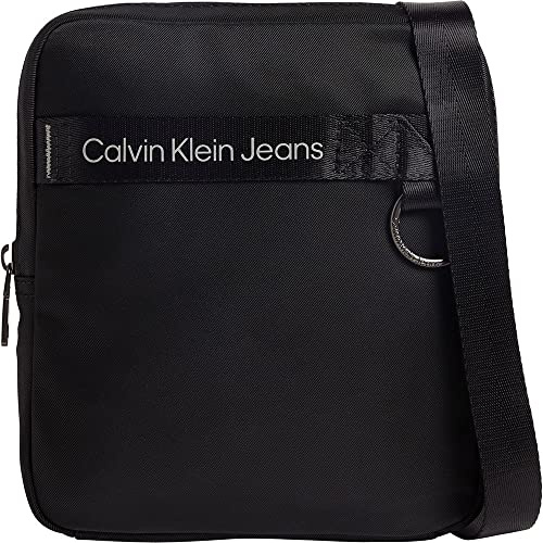 CK Jeans Herren Umhängetasche Ultralight Reporter Klein, Schwarz (Black), Einheitsgröße