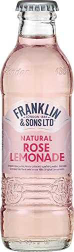 Franklin & Sons Bottles 24 x 200ml Case (Natural Rose Lemonade)