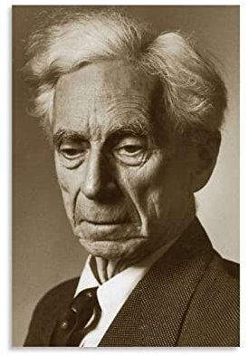 Shenywell Poster Kunstdrucke FSJD Britische Philosophen des 9. Jahrhunderts Bertrand Russell Celebs 40x50cm Kein Rahmen