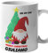Bubbleshirt Tazza Natale Personalizzabile Oh Merry Christmas Con Nome - Mug 11OZ Idea Regalo Natale