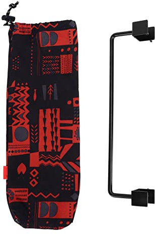 Sluffs Outdoor Camping Hanger Portable Camping Storage Rack Multifunctional Picnic Cookware Hanger Storage Rack Barbecue Hanging Rack(30cm / 11.8in Hanger)