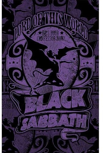 Razamataz BLACK SABBATH FLAGGE FAHNE LORD OF THIS WORLD POSTERFLAGGE STOFF