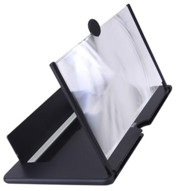 Gadpiparty Handy-bildschirmlupe Mit Ständer Für Smartphone Vergrößerung Großer Bildschirm Lautsprecherverstärker Tragbar Und Langlebig Telefonzubehör