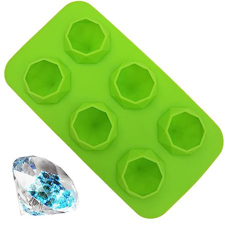PRETYZOOM 6 Silikonformen für Schokolade Eisformen für Cocktails Kuchenform aus Silikon Silikonschale Eiswürfelbehälter Eiswürfelbereiter Eisgitterform Eis machen Tablett Eisbox Schimmel