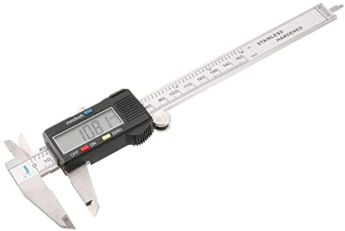 XYWHPGV Pied à coulisse numérique 0-6 pouces 150mm Outil de mesure de conversion millimétrique pour les mesures de profondeur extérieure et intérieure(eab8f c0792 5f77a 6adff fe441 b764b