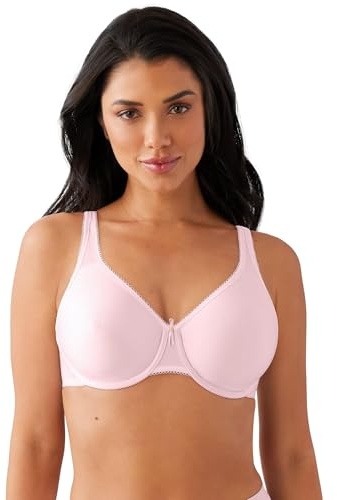 Wacoal Women's Basic Beauty Unlined Full Figure Underwire Bra, Ballet Slipper, 44D