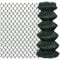 Juroupi Chain Link Fence Steel 0,8x15 m Green,Chain Link Fence,Garden Fencing,Chain Link Fencing,Garden Fencing Barrier-140343