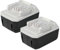 vhbw 2X Batterie Compatible avec Makita UH522DW, UM167DWX, UM167DW, UR180D, UR180DW Outil électrique (4000 mAh, Li-ION, 18 V)