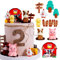 Farm Animals Cake Decoration Sheep Cake Topper Farm Animal Birthday Decorations Cow Cake Decoration Pig Cake Topper for Farm Animal Baby Shower Birthday Party Decorations
