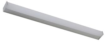 Lindby LED Wandleuchte, Wandlampe Bad Philippa (spritzwassergeschützt (Modern) in Alu aus Aluminium (1 flammig) - Wandleuchten Spiegelleuchte Badezimmer Wandbeleuchtung Badezimmerleuchte