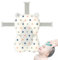 BATHBY | Cojín para Bañera de Bebé – Asiento Ergonómico Ajustable y Portátil con Malla Antideslizante, Almohada Reductora, Hamaca de Ducha con Diseño de Estrellas (Limpiador para Cabeza)