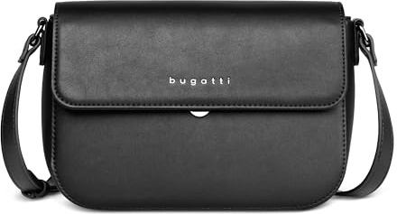 bugatti Almata Damen Schultertasche M, Umhängetasche, Handtasche aus Kunstleder