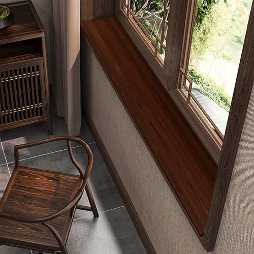 Tappetino in PVC per Davanzale 10-40 cm, Tappeto Antiscivolo Impermeabile per Davanzale Balcone Finestra a Bovindo Armadio, Copri Cuscino Protezione Tagliabile per Davanzali(D,250x30cm(98.4x11.8in))